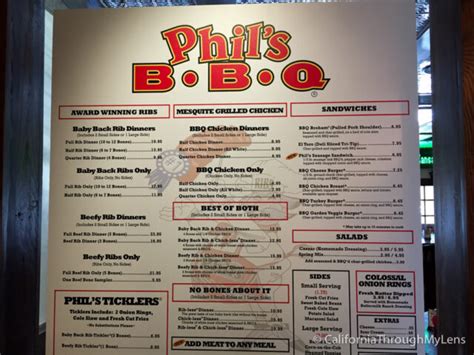phil's bbq nutrition information.